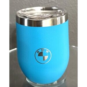 New - Blue BMW Logo Leeds Tumbler/Cup with Lid - 12oz - Hot/Cold